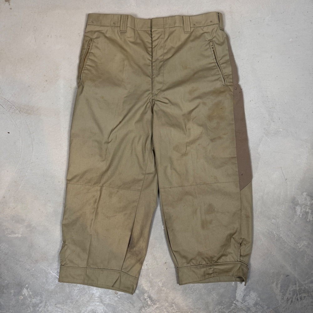 Vintage Woolrich Tan Hunting Knickers Breeches Made in USA Mens 36 Waist